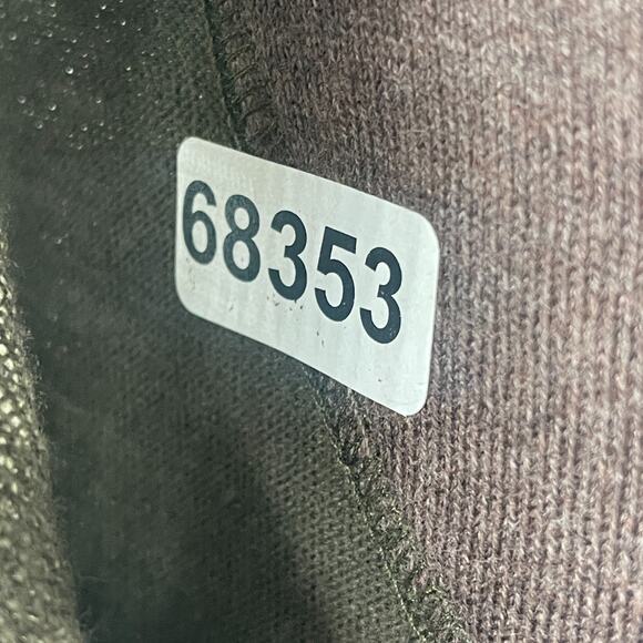 JOSEPH ABBOUD Sweater Mens 2XL Cotton Cashmere 1/4 Zip Pullover Olive Green NEW - Picture 14 of 14